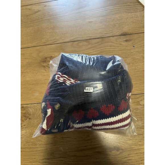 Signature By Northern Isles Cardigan Sweater Size‎ XL Hand Embroidered USA VTG - Picture 14 of 14